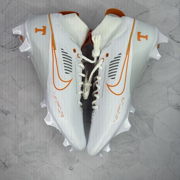 Mens 12 Wide Nike Vapor Edge Pro 360 2 Tennessee Vols Football Cleat FJ6381-103 main image 10